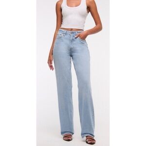 ABERCROMBIE NWT The Loose High Rise Curve Love Jeans